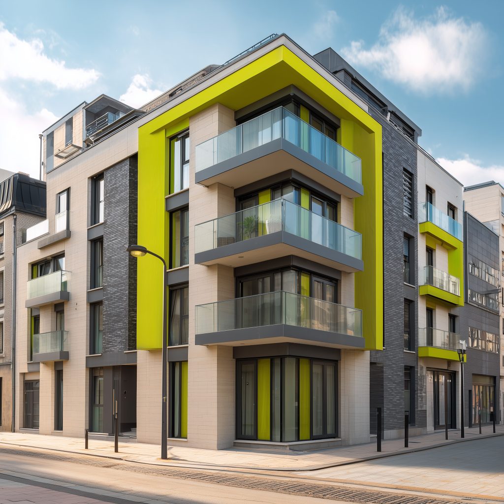 Rentres sfeerbeeld straatlandschap 1