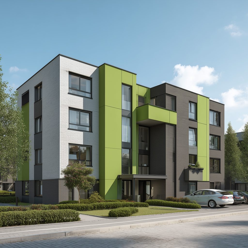 Rentres sfeerbeeld straatlandschap 2